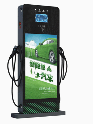 Ylc 7kw/14kw EV Charging Electric Car Charger AC Charging Station with Advertising Screen WEN