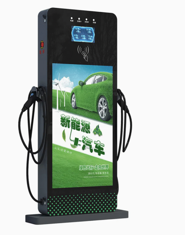Ylc 7kw/14kw EV Charging Electric Car Charger AC Charging Station with Advertising Screen WEN