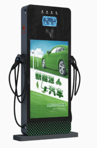 Factory RFID Card Floor Type AC 7kw 11kw 22kw 44kw EV Charger Station Ground Mounted Electric Car Charger WEN