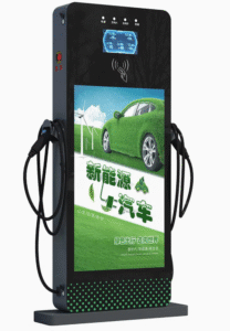 Yaolaichong Type 2 LCD Screen Electric Car 14/22kw EV AC Charger Station Charging Pile for Electric Vehicle WEN
